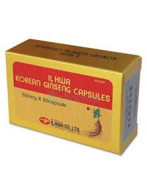 Ginseng Koreano 500mg - 50 Cápsulas